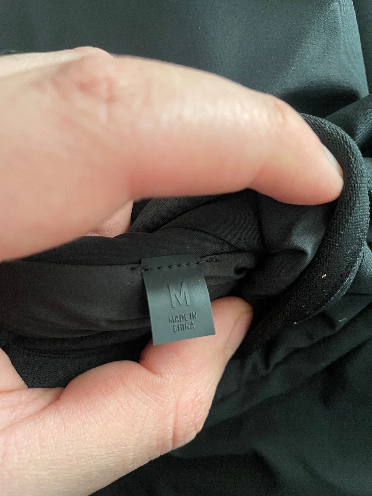 Abito maglione finto Fear Of God Essentials donna taglia M nylon pile nuovo in