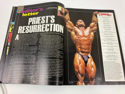 Muscular Development Magazine Volume 42, #7 July 2005 Priest's Resurrection! - Picture 2 of 6