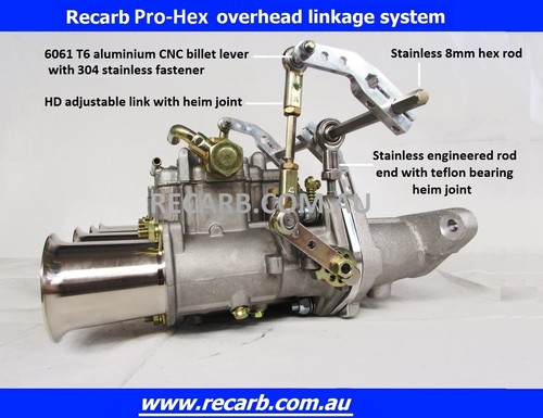 Fits Datsun L16 L18 L20 - GENUINE WEBER Twin 45 DCOE Carburettor Conversion Kit - Picture 6 of 10