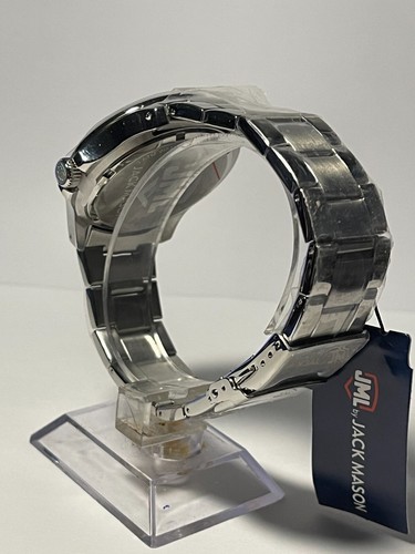 ¡Reloj de acero inoxidable Mississippi State Bulldogs NCAA de Jack Mason!¡NUEVO!!¡! - Imagen 4 de 9