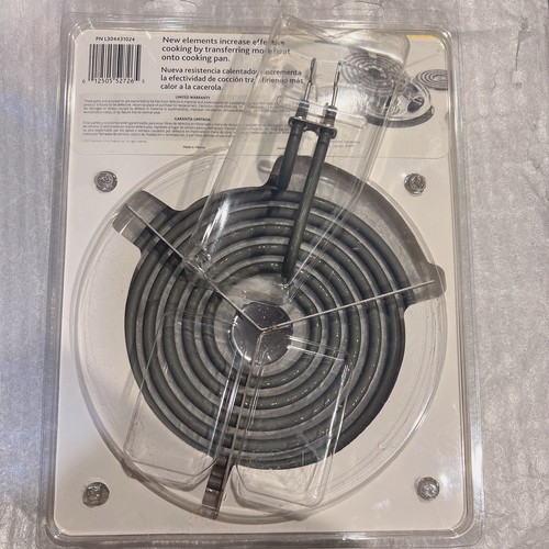 Smart Choise 8" 6-turn Heating ElementL304431024 For GE, Hotpoint, RCA & Kenmore - Picture 4 of 5