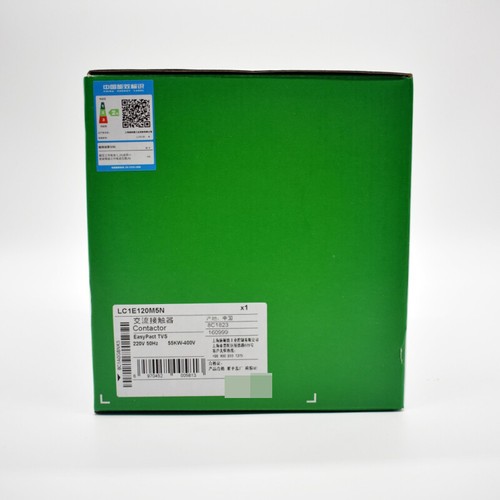 one New Schneider Contactor LC1E120M5N 3NO 220VAC 50Hz Consegna Rapida - Foto 2 di 2