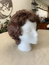 Jon Renau Women's Dark Auburn Short Hair Wig ~ Very lightly used