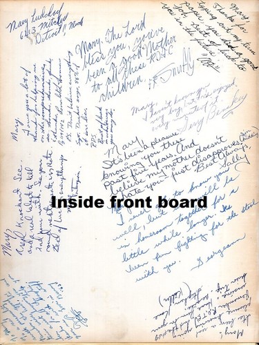 60er Jahre High School Jahrbuch mit Sr. DIANA ROSS ~ Supremes ~ Liebeskind ~ Baby Liebe - Bild 8 von 12