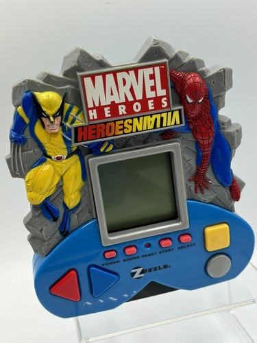 Juego electrónico Zizzle Marvel Heroes & Villains 5 en 1 2006 probado y juega bien_ - Imagen 3 de 18