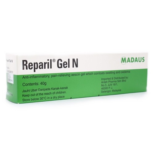 3 X Reparil Gel N 40g Anti-Inflammatory, Pain Relieving & Swelling FREE SHIPPING - Picture 3 of 7