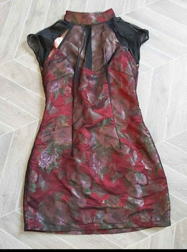 Asiatisches Kleid XS - Bild 2 von 2