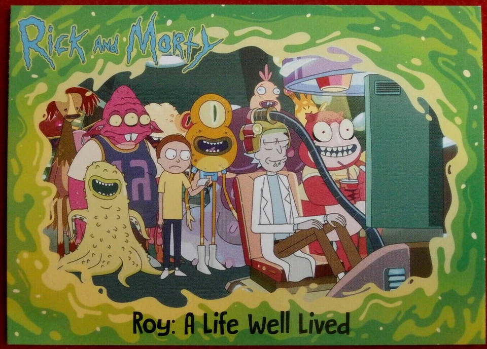 RICK AND MORTY - Season Two - COMPLETE 45 Card Base Set - Cryptozoic 2019 - Image 4 of 4