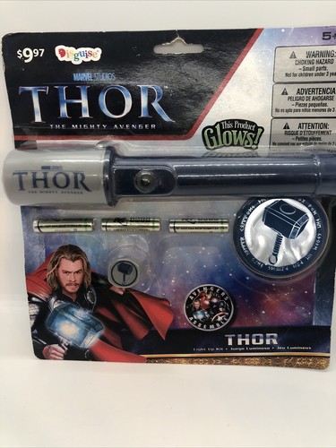 NIB, Thor, The Mighty AvengersFlashlight Light-Up Kit Marvel Studios.2011 - Picture 4 of 7