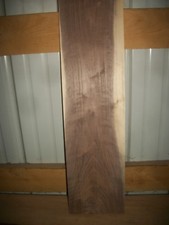 1 PC WALNUT LUMBER WOOD KILN DRIED BOARD 31"X 8 1/8"X 1" LOT 147XX CLEAR FLAT