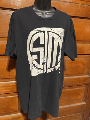 Team Solo Mid TSM Mens XL Black Esports Logo Graphic Tee LCS League of Legends