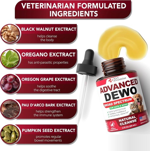 Natural Cat & Dog Intestinal Defense - Herbal Broad Spectrum Cleanser - Helps.. - Picture 3 of 7