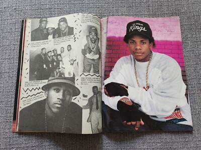 RARE EARLY Yo! Rap Magazine Oct 1989 NWA Tone Loc Eazy-E