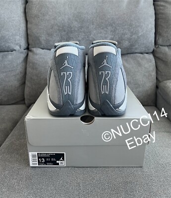 Nike FRIKE4 グレー Size 13 - Nike Air Jordan 14 Retro Flint Grey with Receipt FJ3460