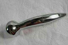 Antique Solid Brass Chrome Finish Only Handle for Wooden Walking Cane Stick