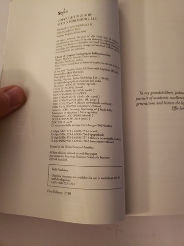 Teach Yourself How To Learn Saundra Yancy McGuire Book Paperback - Picture 11 of 18