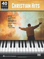 40 Sheet Music Bestsellers -- Christian Hits: Piano/vocal/guitar By Alfred Publi on sale 40 Sheet Music Bestsellers -- Christian Hits: Piano/vocal/guitar By Alfred Publi on sale