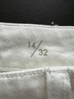 Liverpool Los Angeles Jeans Womens 14/32 White Hannah Crop Flair NWT Frayed Hem — photo 9