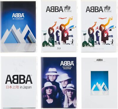 ABBA 6DVD+Blu-ray Complete Video Collection Ltd/ed. UIBY-75135