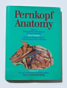 Details About Pernkopf Anatomyatlas Topographicalapplied Human Anatomy Vol 2 3rd Edition - 