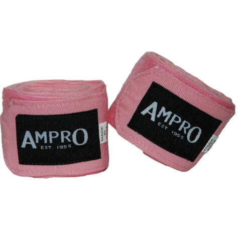 Ampro 4.5m Stretch Boxing Hand Wraps - Boxing / MMA / Martial Arts / Fitness - Picture 10 of 26