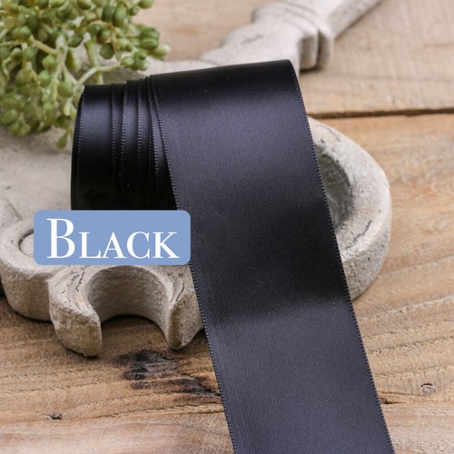 Premium Single Face Satin Ribbon 100 Yards 3/8" 5/8" 1" Ribbon lot Wedding Craft - Picture 16 of 21