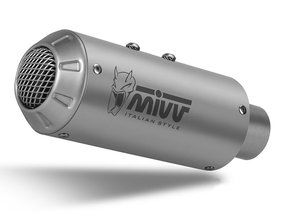 MIVV MK3 STAINLESS STEEL SILENCER SLIP-ON FOR KTM DUKE 125