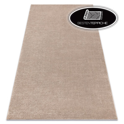 Sehr Dicke und moderne weiche Teppiche ''SOFTY'' glatt beige beste Qualität