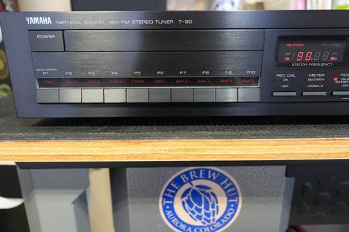 Yamaha Natural Sound AM/FM Stereo Tuner T-80, Fully Tested and 100% Functional - Picture 2 of 15
