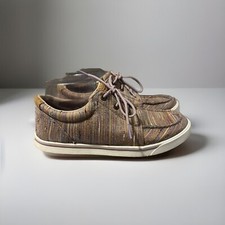 Twisted X Kicks Pink Lace Up Loafer Big Kids Size 6 Womens 8