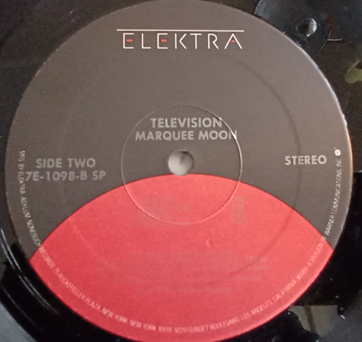 英7” Television Marquee Moon K12252 ELEKTRA /00080 Television – Marquee Moon – Vinyl (LP, Album, Reissue), 2012
