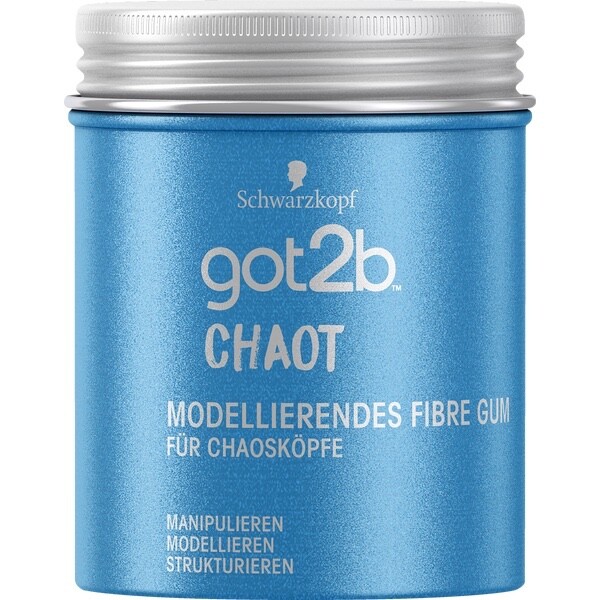got2b CHAOT Hair modeling fiber gum, 100 мл - Сделано в Германии- БЕСПЛАТНАЯ ДОСТАВКА