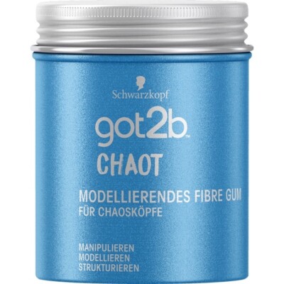 got2b CHAOT Hair modeling fiber gum 100ml - DAMAGED/DENTED - FREE SHPPING