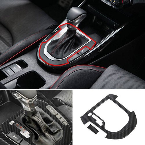 For Kia Forte K3 2022-2023 Carbon ABS Central Console Gear Shift Panel Trim - Picture 2 of 6
