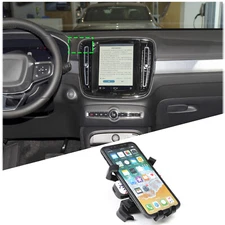 Center Console Dashboard Cell Phone Bracket Holder For Volvo XC40 2020-2023 (C)