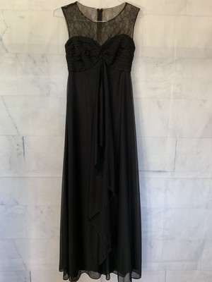black flowy maxi dress
