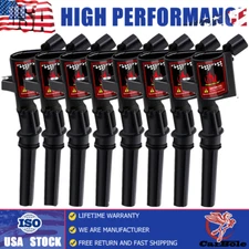 8PCS High Performance Ignition Coils For Ford F-150 Expedition 4.6/5.4L V8 DG508