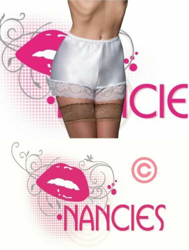 Sheer Panties NYLONZ Sheer 100% Nylon FRENCH KNICKERS Panties BLACK Vintage Style Made In UK E Nylon Sheer Thong/String Panties For Women - Foto 4