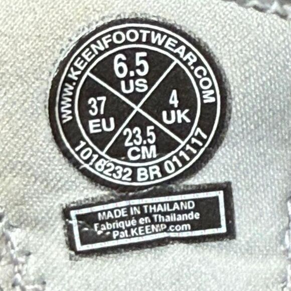 Sandali Keen escursionismo impermeabili donna 6 5 grigi lavabili prezzo al pubblico consigliato $120