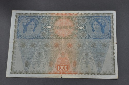 Vecchia banconota banca - collezione Austria - Foto 2 di 2