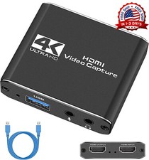 Capturadora De Video Para Streaming Grabar Pantalla Videojuegos Multifuncion 1