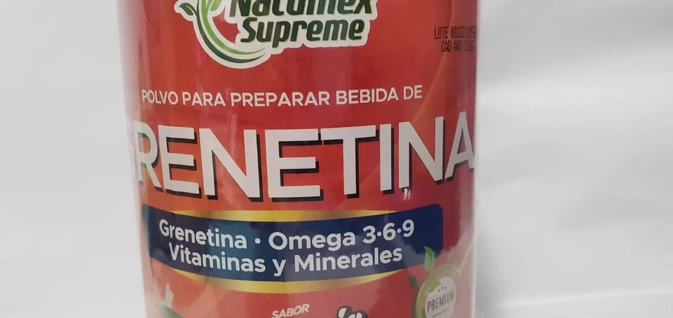 GRENETINA 100% NATURAL HIDROLIZADA (Naranja/Naranja) Naturamex 500g IM Foto 4 de 4