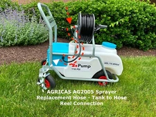 AGRICAS AG2005 Sprayer Replacement Hose - Tank to Hose Reel Connection