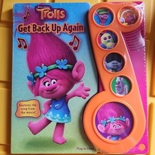 DreamWorks Trolls - Get Back Up Again Little Music Note Sound Book - Play-a-Song