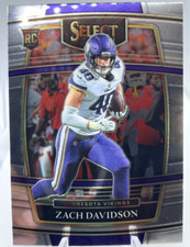 2021 Panini Select Football #95 ZACH DAVIDSON RC Concourse