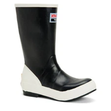 Xtratuf Women's 12 Inch Legacy Boot - Black/White