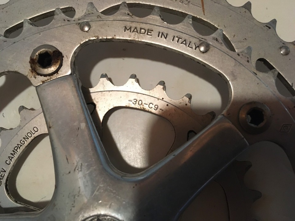 Plateau Triple Campagnolo Vintage Italie - Boulons Et Entretoises - Occasion
