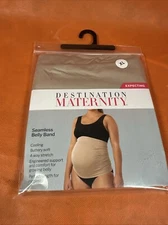 Destination Maternity Beige Seamless Belly Band (Size XL) BRAND NEW W TAGS MM