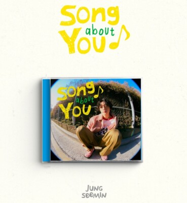 K-POP JUNGSOOMIN 2nd Digital Single Album [song about YOU] CD+4p Booklet Sealed