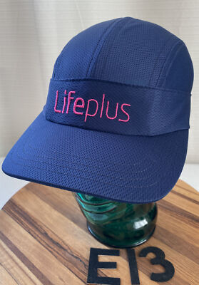 NWT LIFEPLUS LIFE PLUS HEALTH NUTRITION HAT ADJUSTABLE BLUE USA MADE E13
